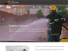 Tablet Screenshot of interlake-steamship.com